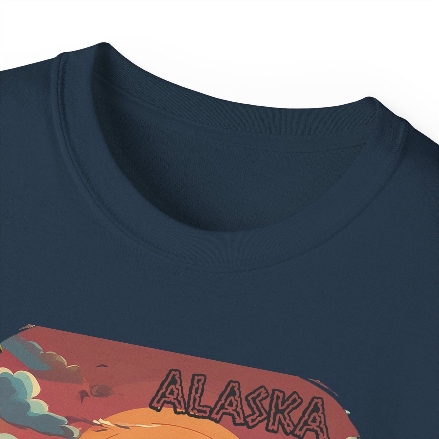 Alaska Graphic Unisex Cotton T‑Shirt 3