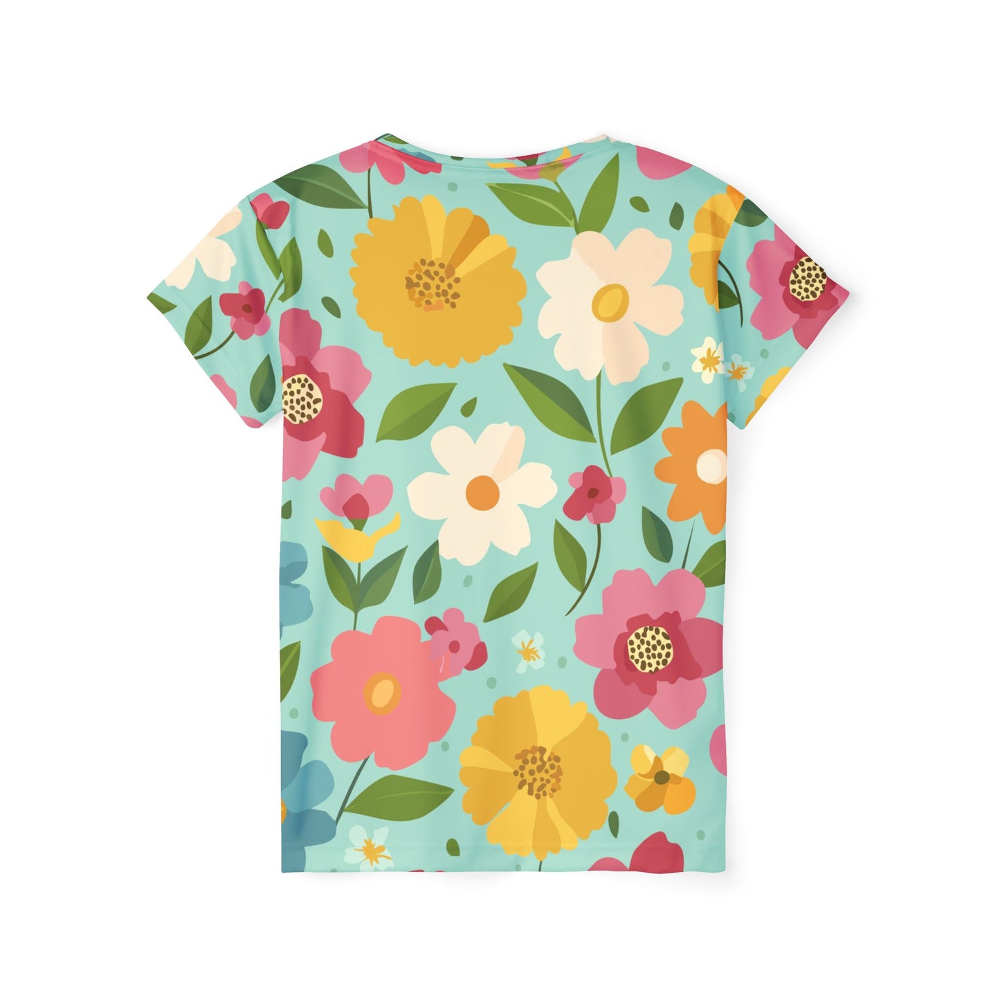 Floral Print Shirt, Shirt with Flowers