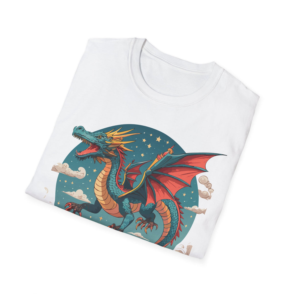 Dragon Graphic Tee Gildan Unisex 100 Cotton Tee Shirt with Animal a31