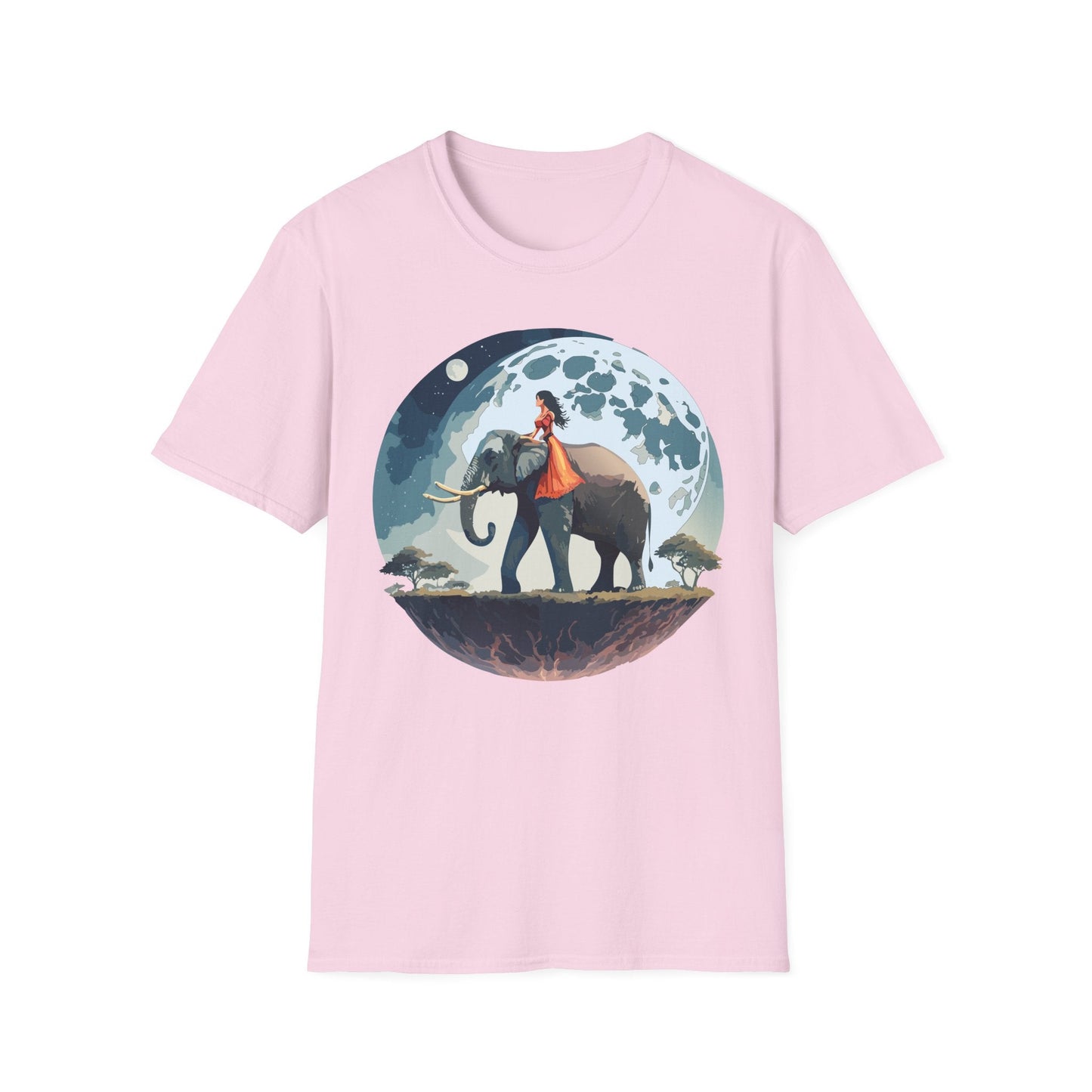Womens Graphic T Shirt Art Design Tee SoftStyle Gildan 64000 100 Percent Ring Spun Cotton Comfort