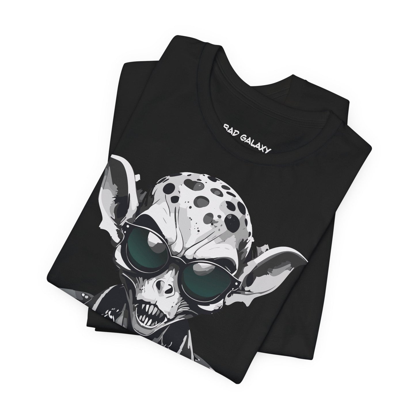 Alien Tee Shirt From Bad Galaxy Made To Order Lightweight 100 Cotton Tee With Eco Inks Free Shipping