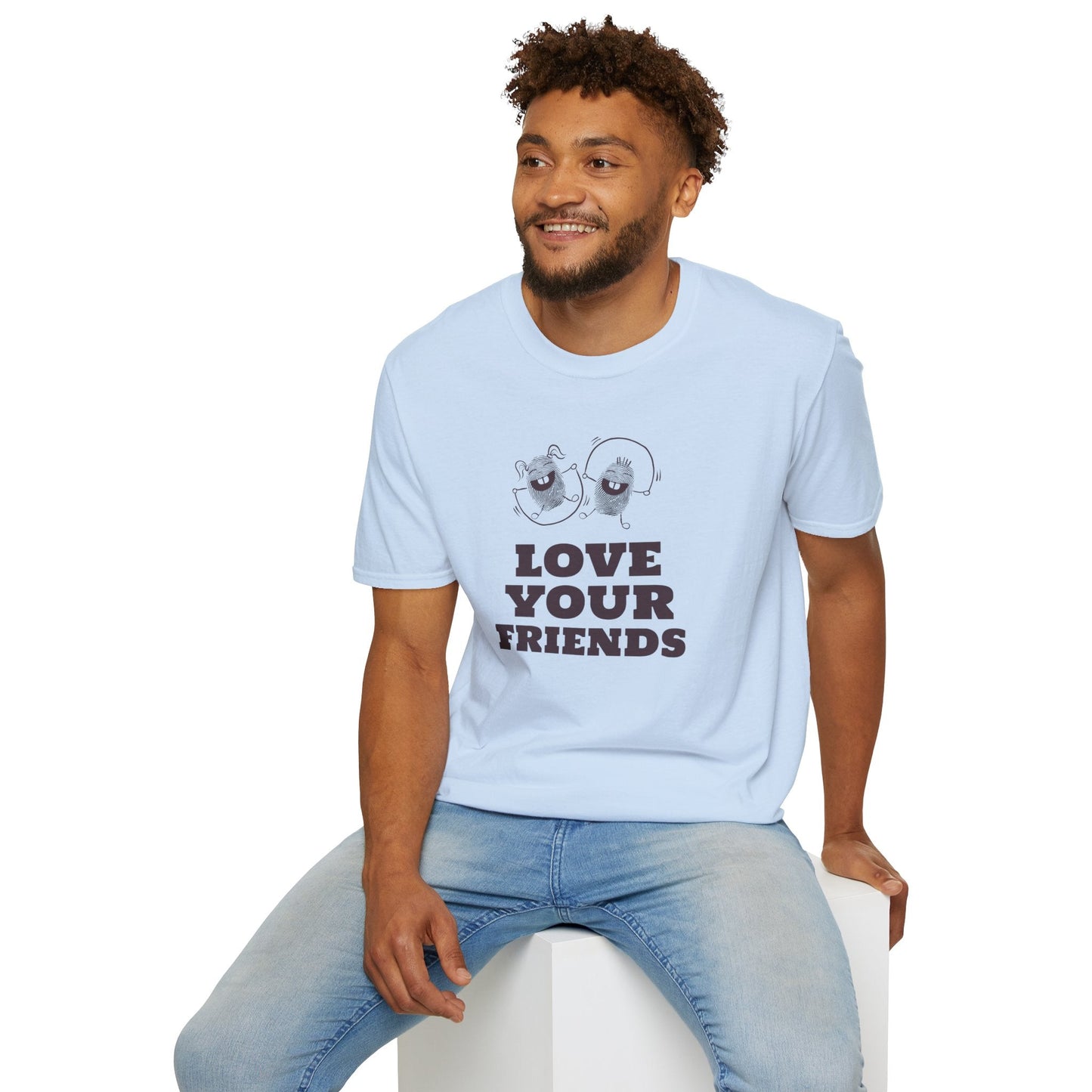 Positive Slogan T Shirts For Men And Women Unisex Gildan Softstyle 64000 Short Sleeve Tee With Positive Quotes