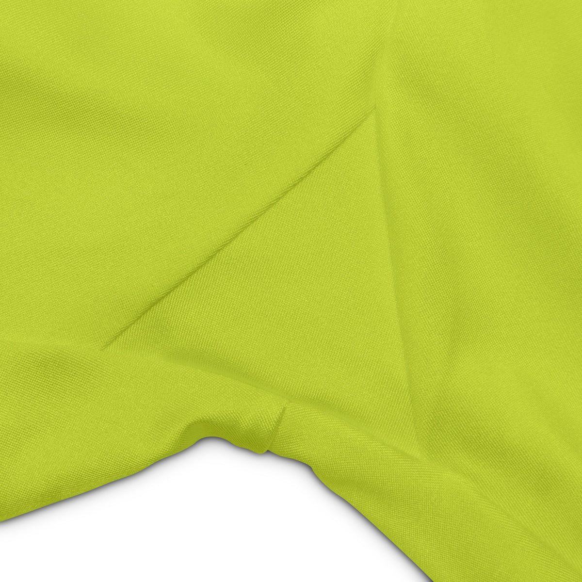Bright Lime High-Waist Women's Workout Shorts — Neon Lime Biker Activewear