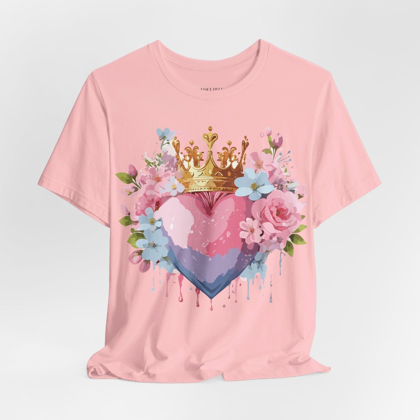 Valentine Graphic Tee Unisex Jersey Short Sleeve Adelpha Vintage Inspired Artwork