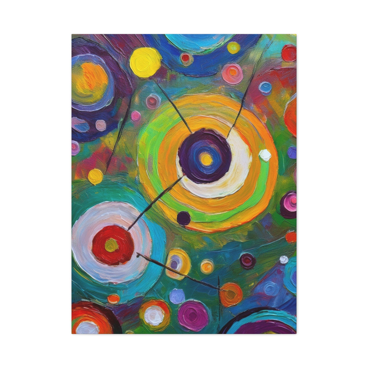 Abstract Oil Painting Print Canvas 20x24,20x30,24x30 24x32,24x36,30x40 32x48,36x48,40x60 Pine-Wood Inner Frame ABS-134