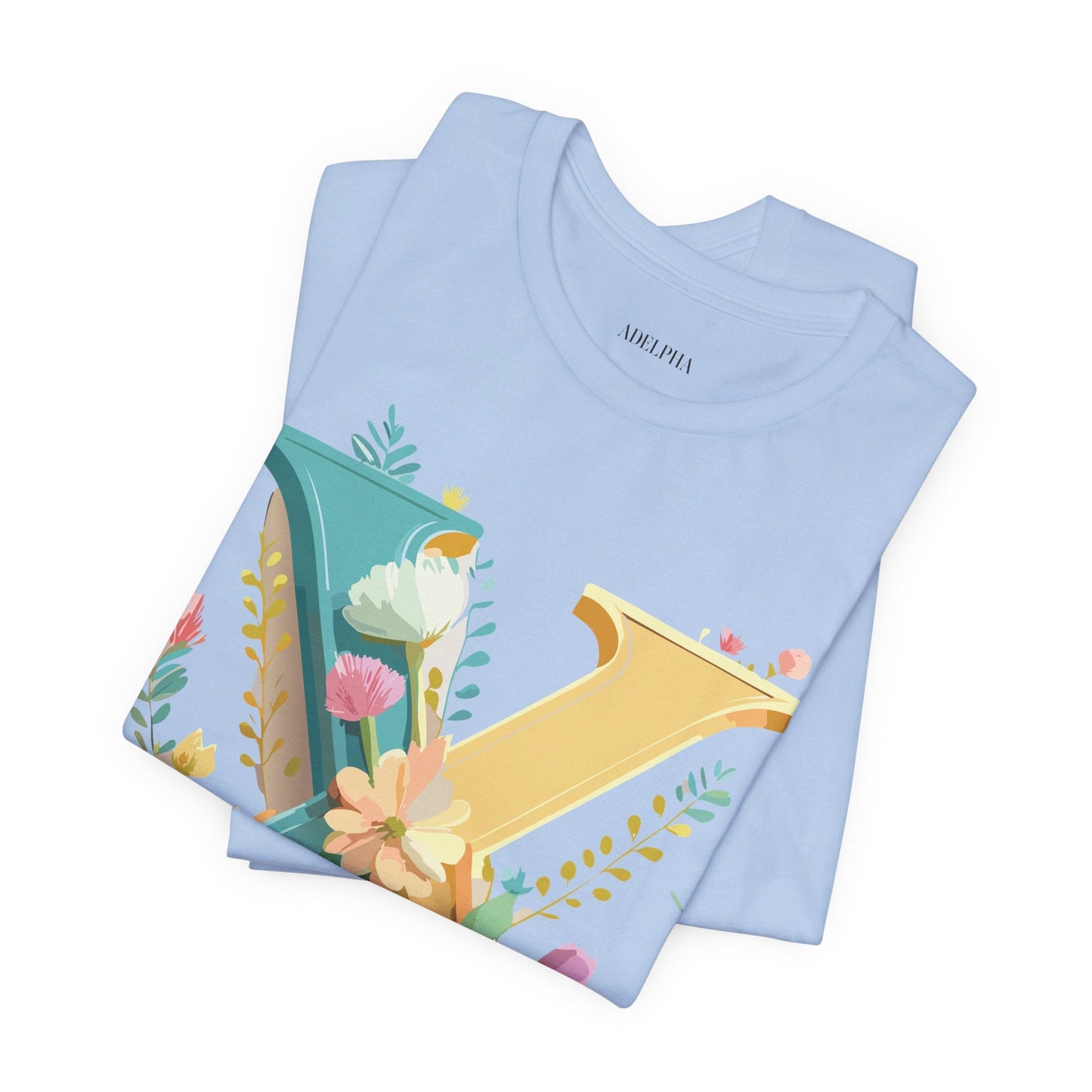 Letter X Shirt Unisex Graphic Tee Premium Vintage Inspired Adelpha Artwork Short Sleeve