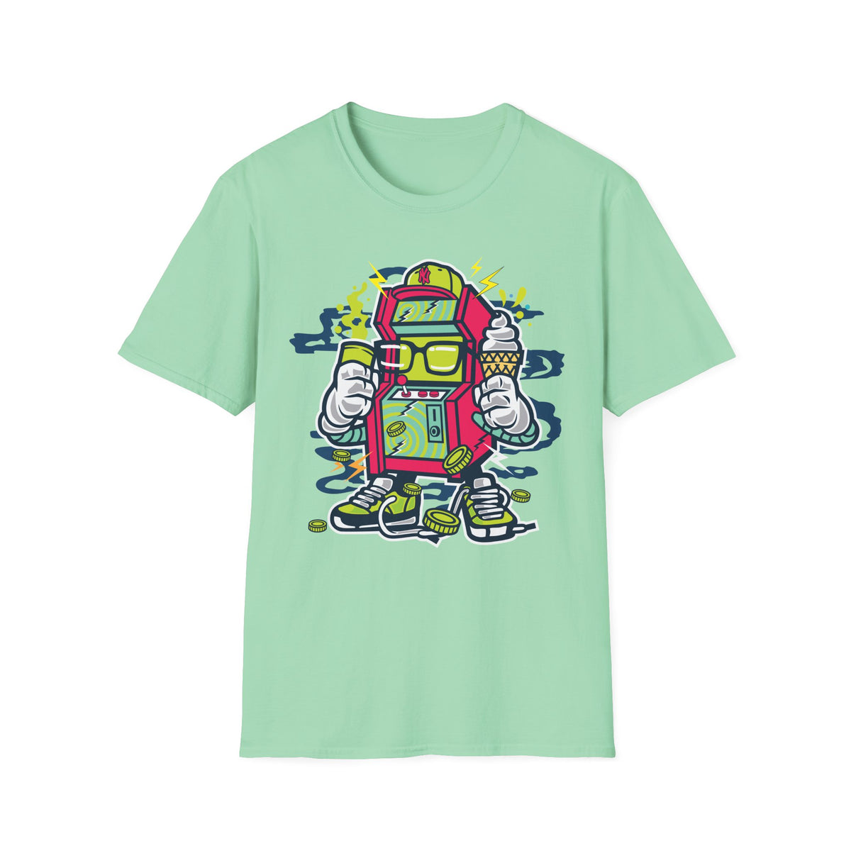 Funny Cartoon Animation Graphic Tee Gildan Unisex 100 Cotton Tee Shirt f102