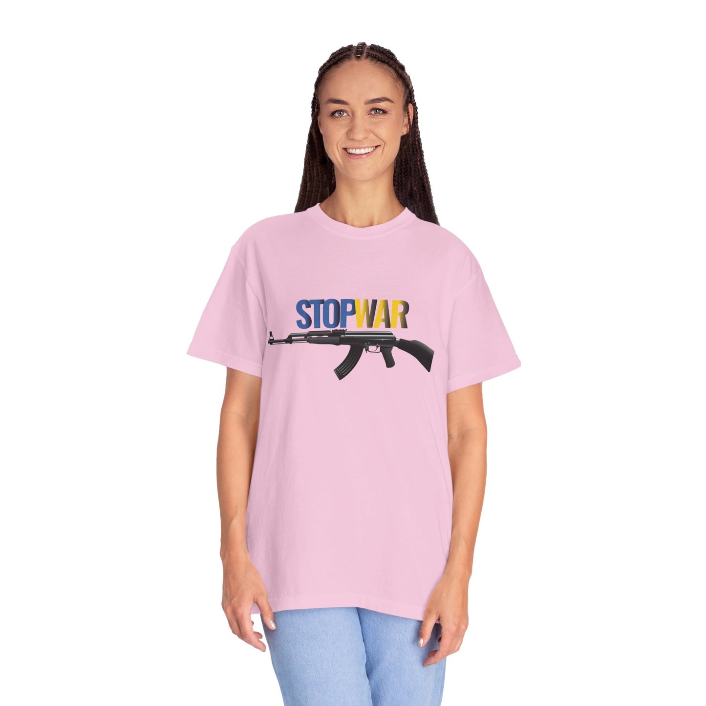 Unisex T-shirt with GUNS print