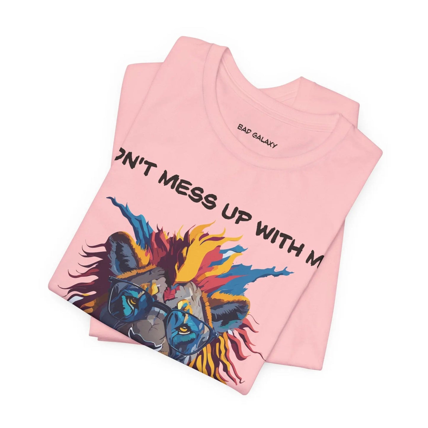 Animal T Shirt From Bad Galaxy Made To Order 100 Percent Cotton Eco Friendly Ink Free Shipping