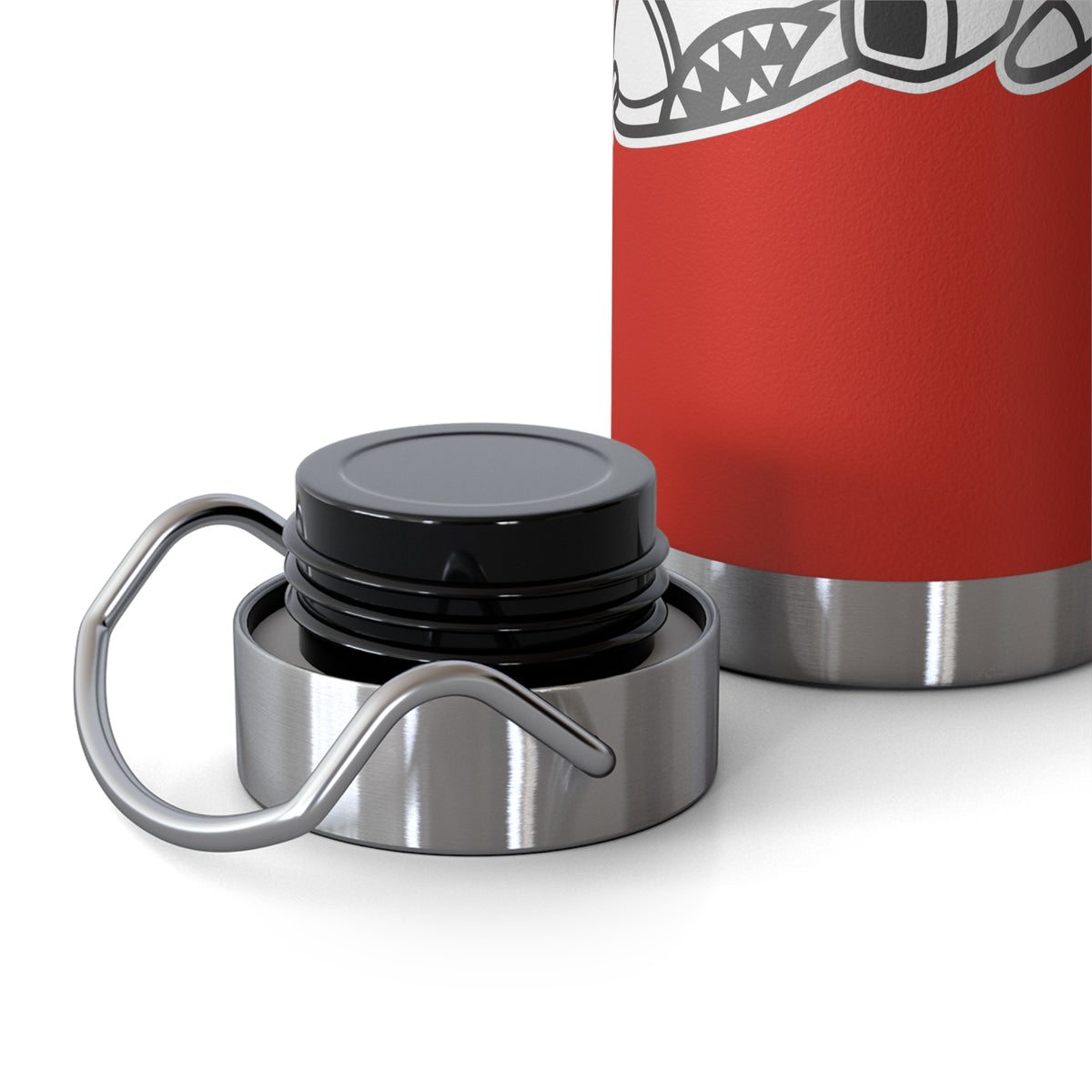 22oz Copper Insulated Water Bottle with Cartoon Design - CV103
