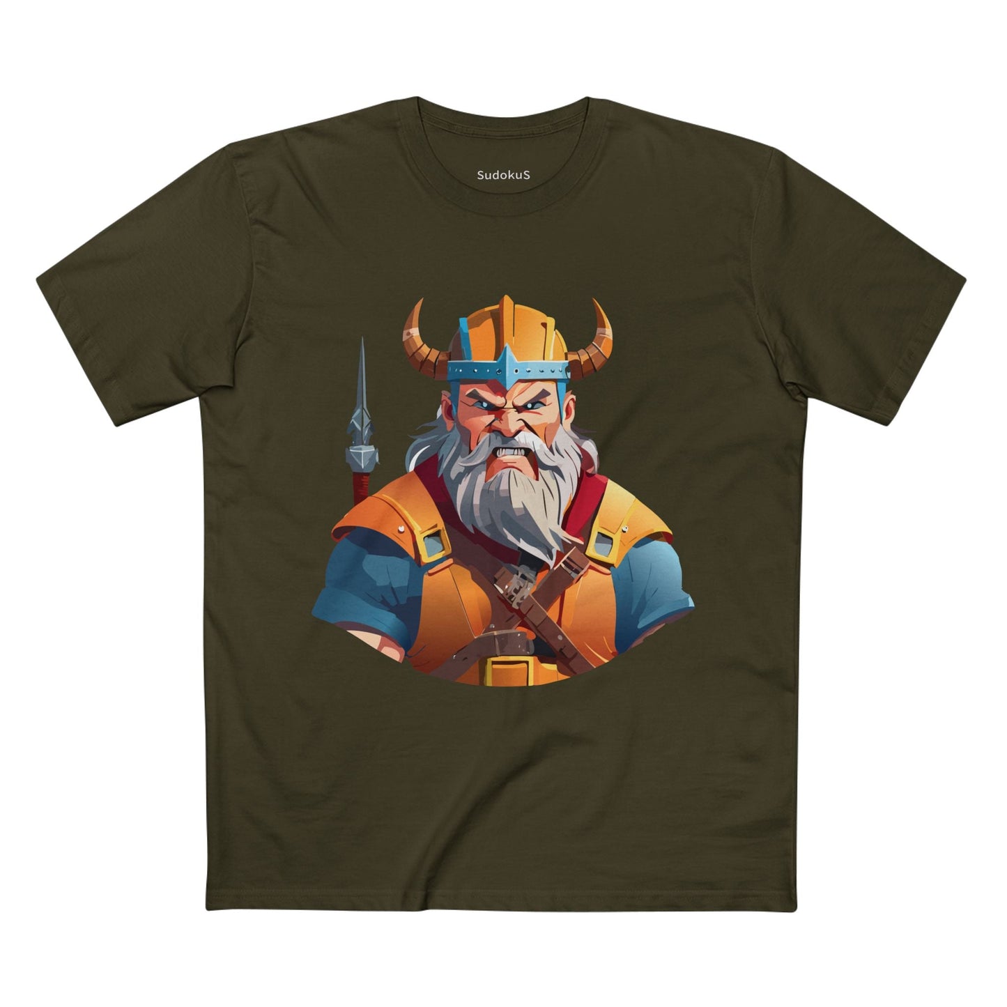 Viking Graphic Unisex 100 Cotton Staple Tee 13