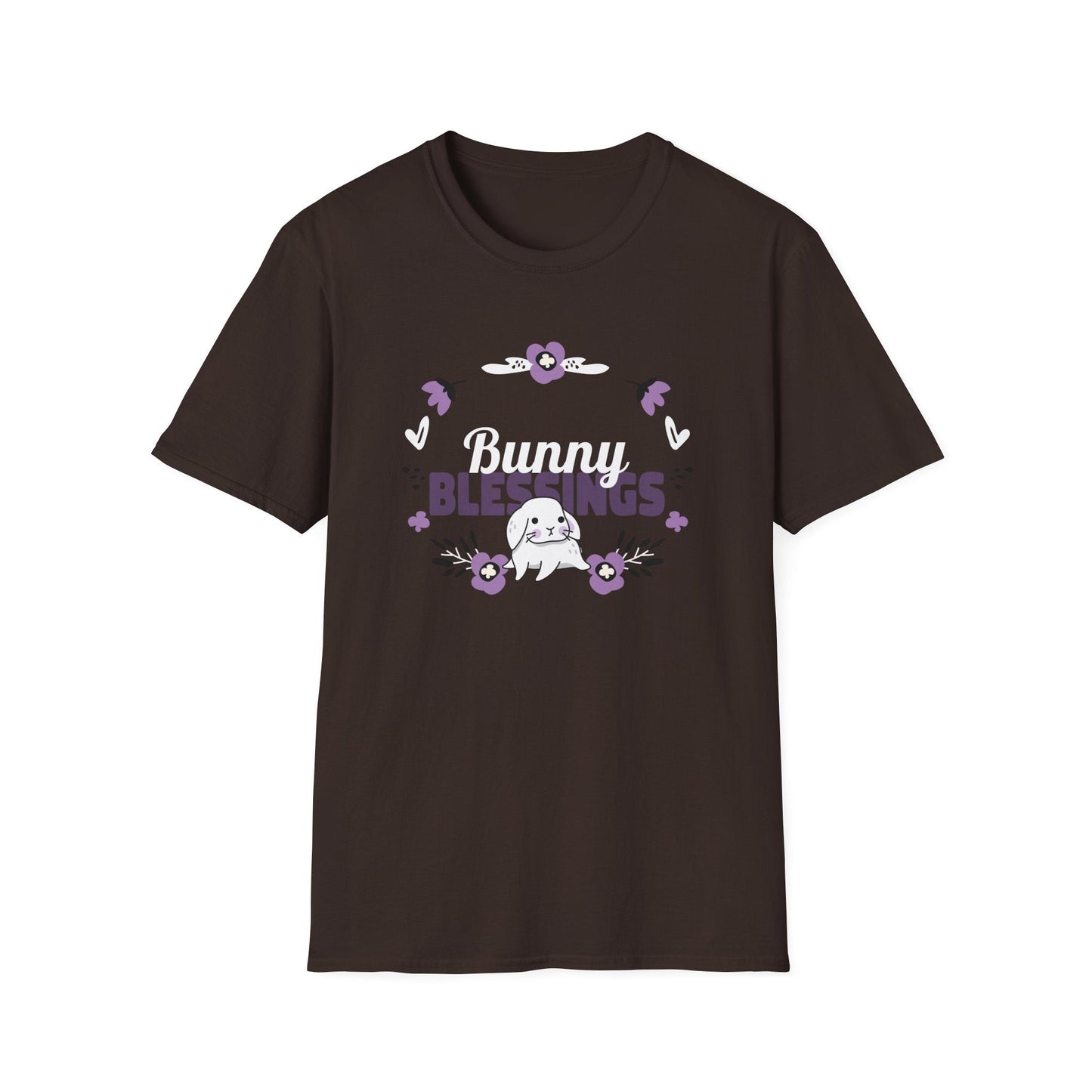 Easter Bunny T Shirt Unisex Gildan Softstyle 64000 Tee With Easter Signature Design
