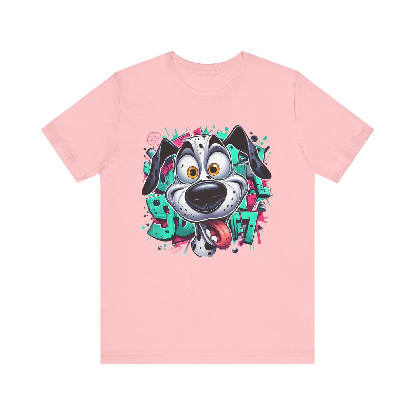 Viki Animal Tees, Dog Tee Shirt, Funny Dog T-Shirt, Art Design Top, Funny Animal T-Shirt, Graphic Tee