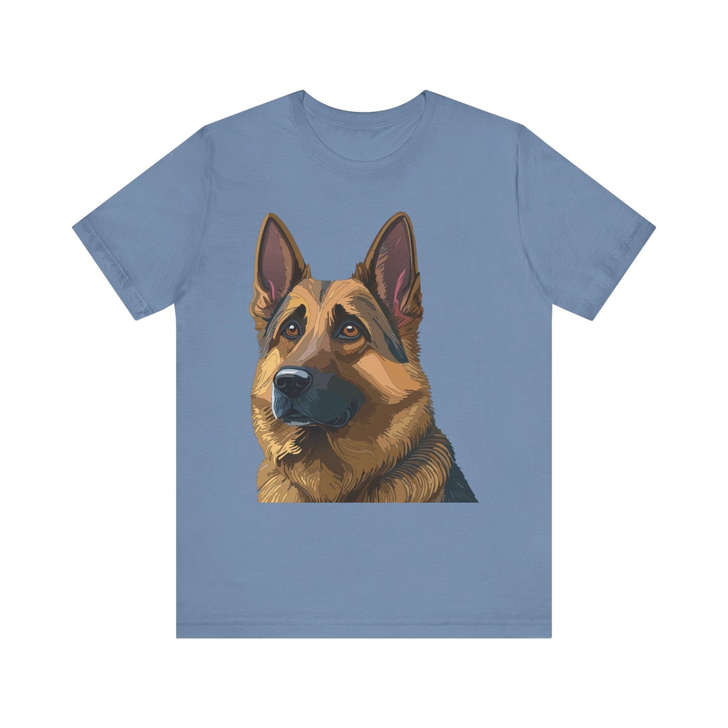 Unisex Animal Shirt With Art Design Tee Wild Animals Print Short Sleeve Comfort Tee