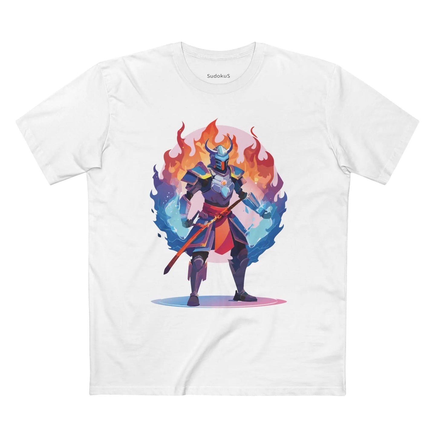 Samurai Graphic Unisex 100 Cotton Staple Tee 23