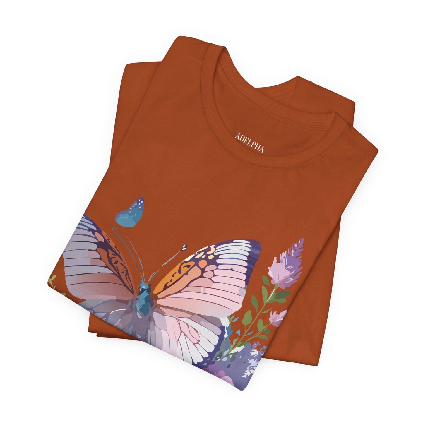 Butterfly Graphic Tee Unisex Adelpha Vintage Inspired Art Design Tee