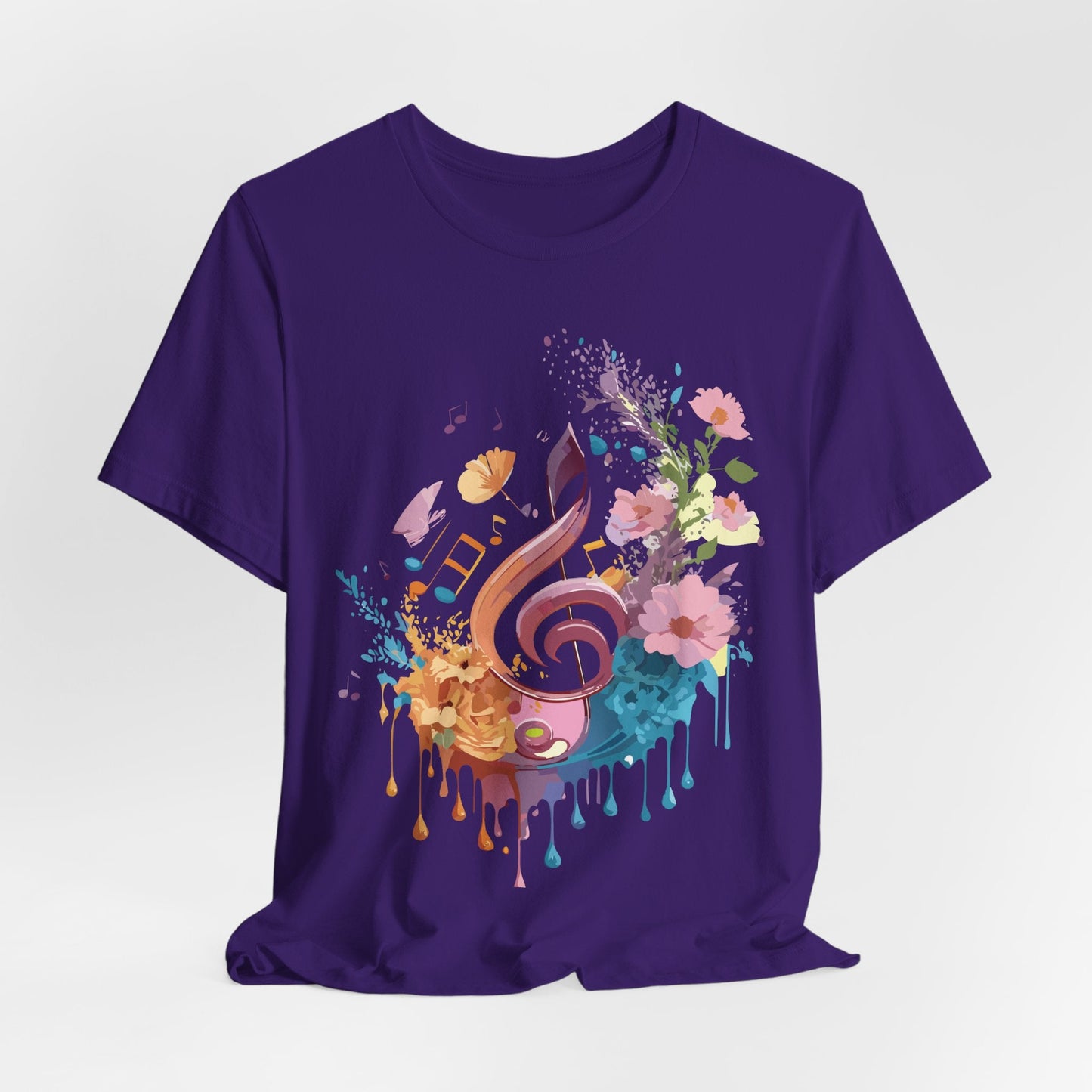 Unisex Graphic T Shirt From Adelpha With Vintage Music Inspired Artwork Short Sleeve Tee