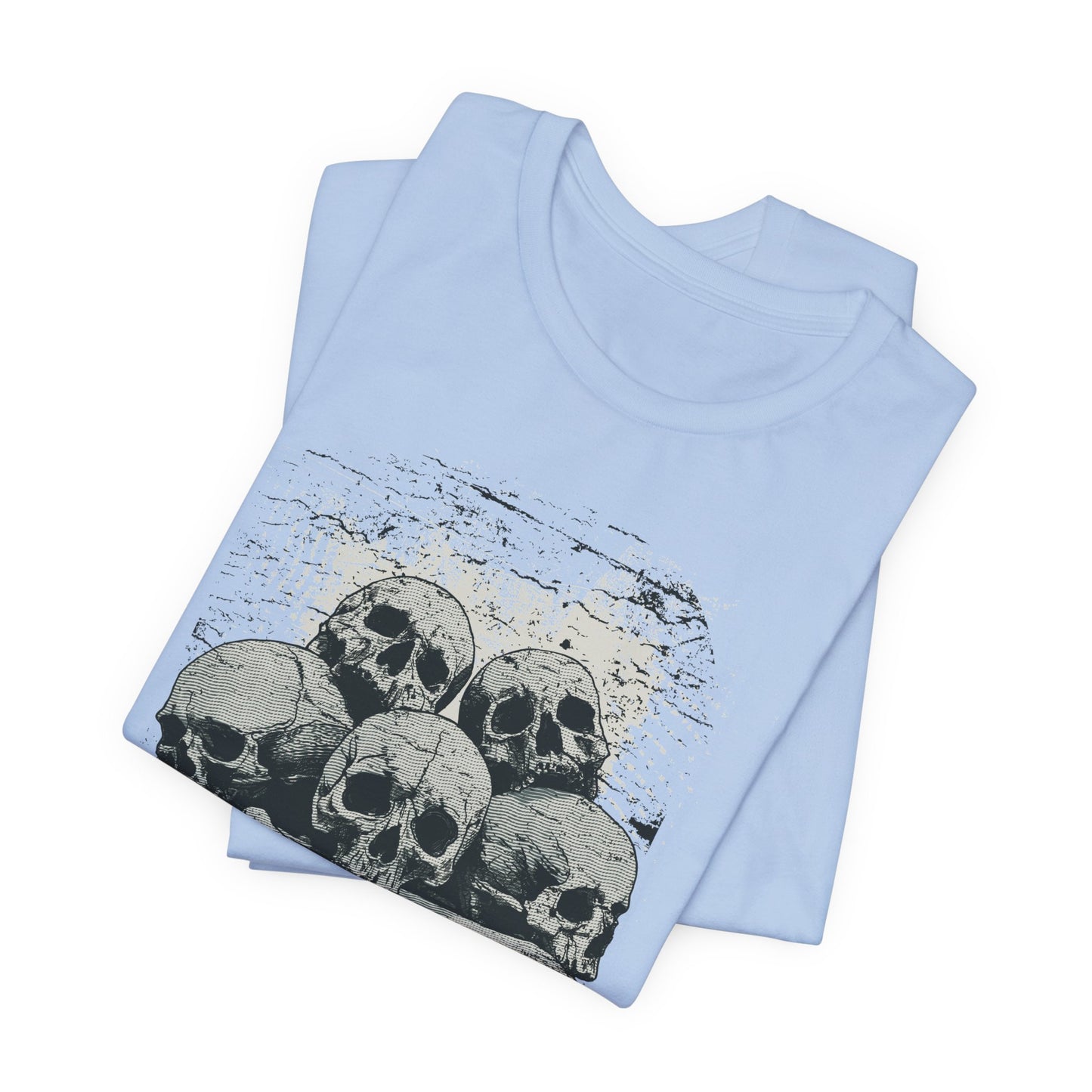 All Die Skull Graphic Design Tee, Skull Shirt, Vintage Tees, Art Design T-Shirt, Graphic Tee, Art Shirts