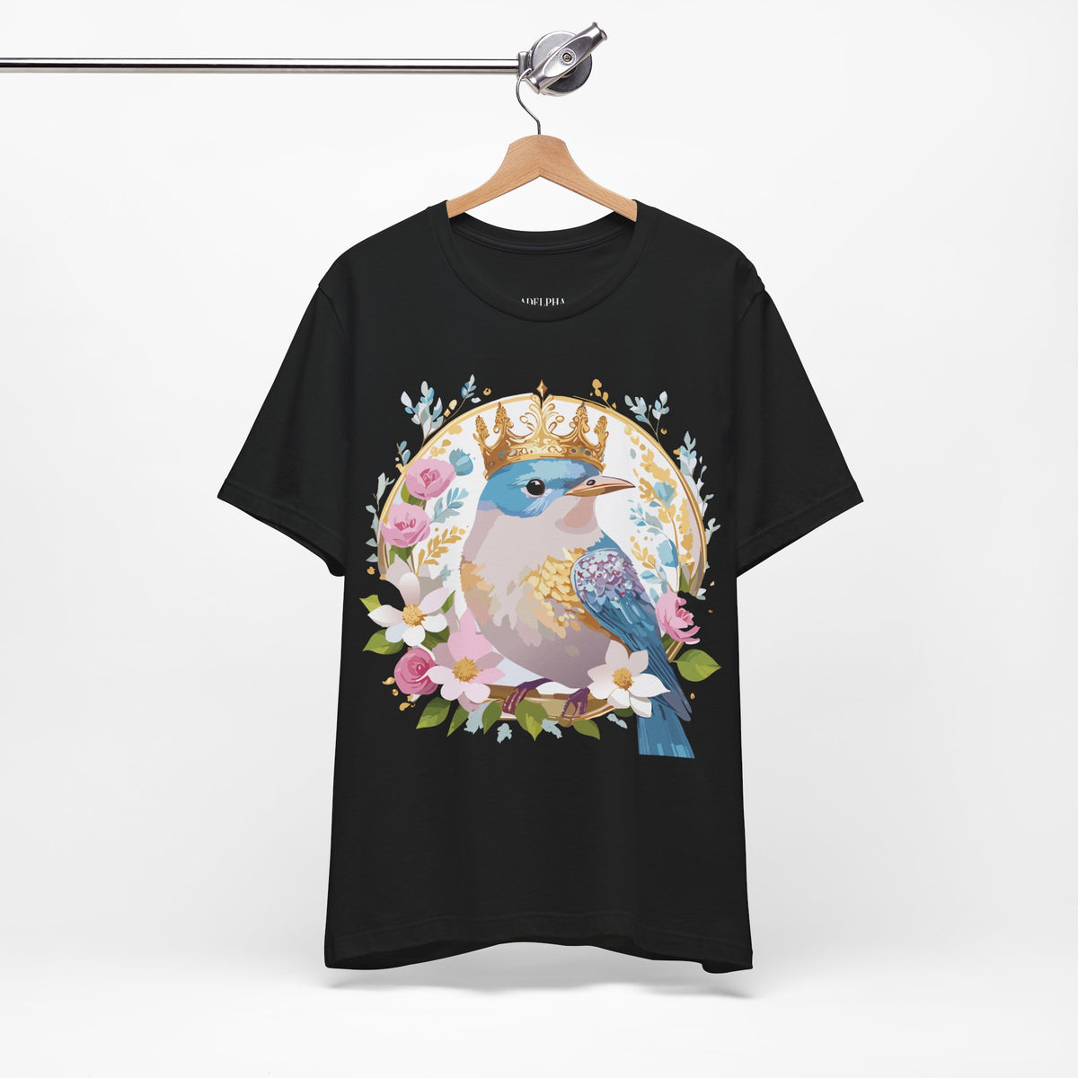 Medallion Graphic Unisex Cotton Bella+Canvas Tee with Art Design d77