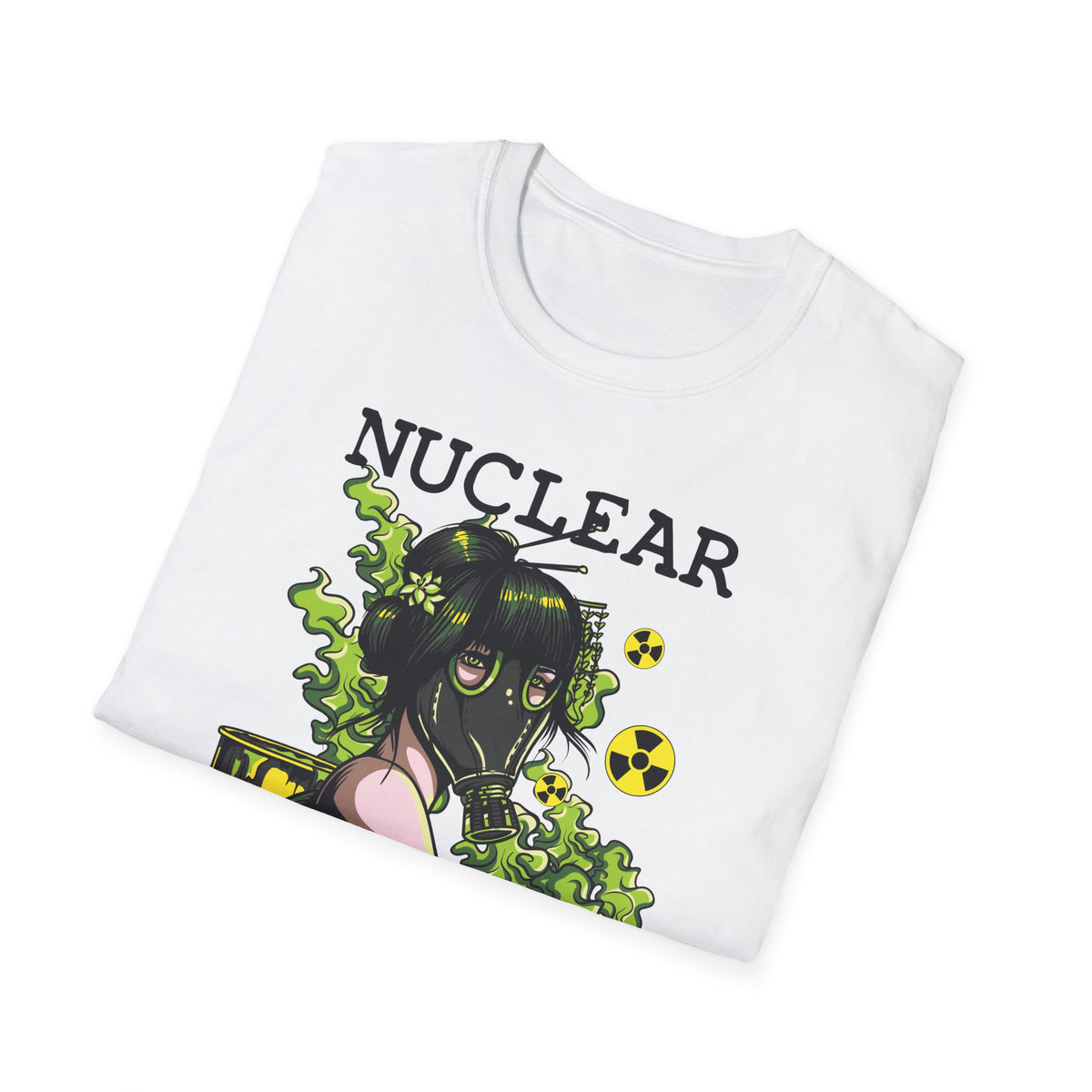 Unisex Cotton T-Shirt with Cartoon Graphic Design