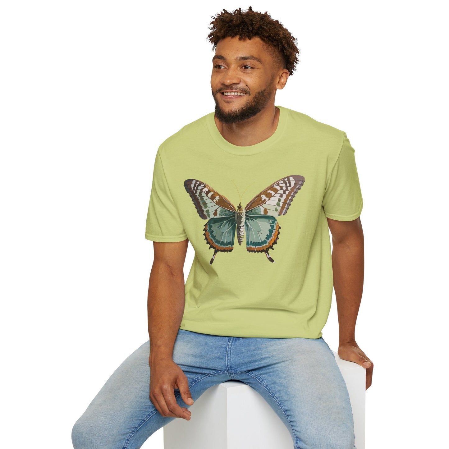 Butterfly Monarch Shirt Unisex Gildan Softstyle 64000 T Shirt 100 Percent Cotton