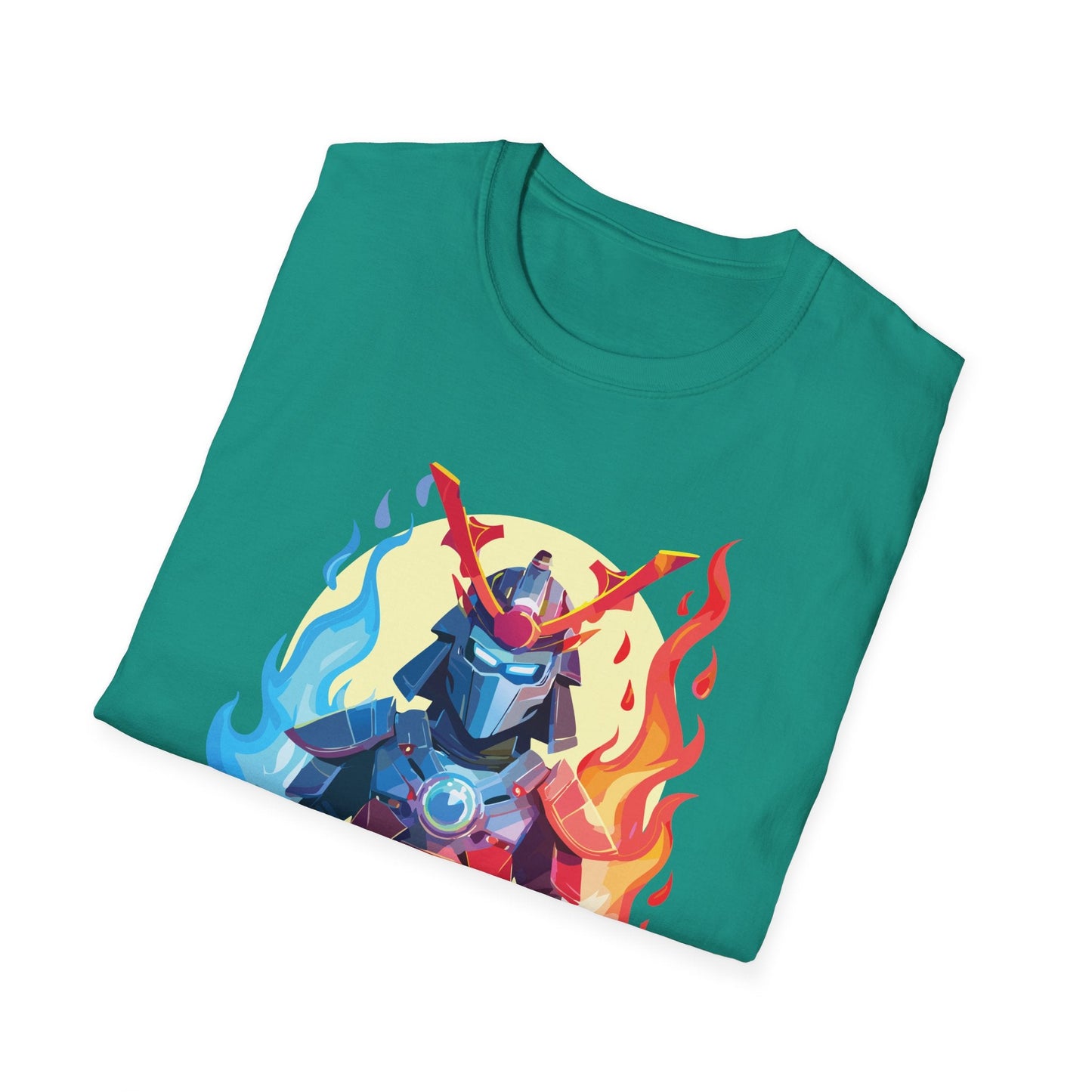 Samurai Shirt Unisex T Shirt Softstyle Ring Spun Cotton Gildan 64000 100 Percent Cotton Tee