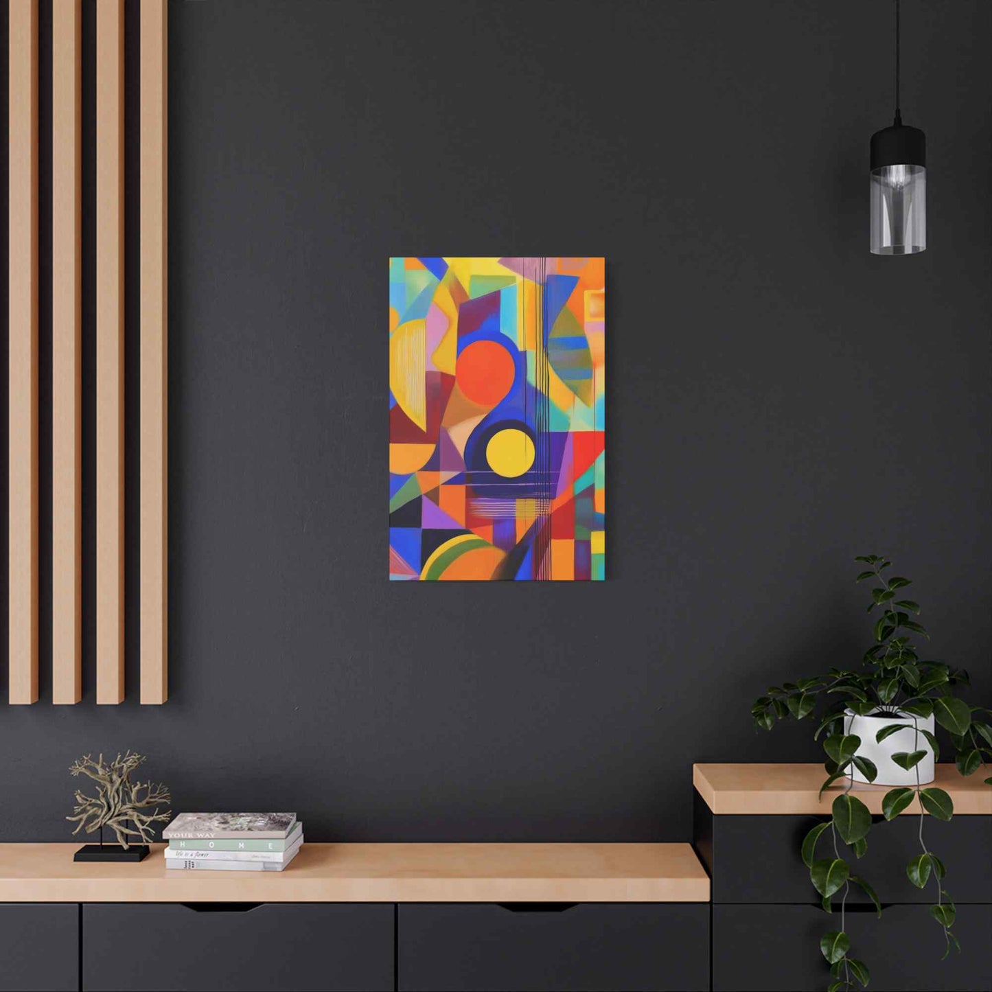 Abstract Painting Print Canvas 20x24,20x30,24x30, 24x32,24x36,30x40, 32x48,36x48,40x60 Pine-Wood Inner Frame ABS-9