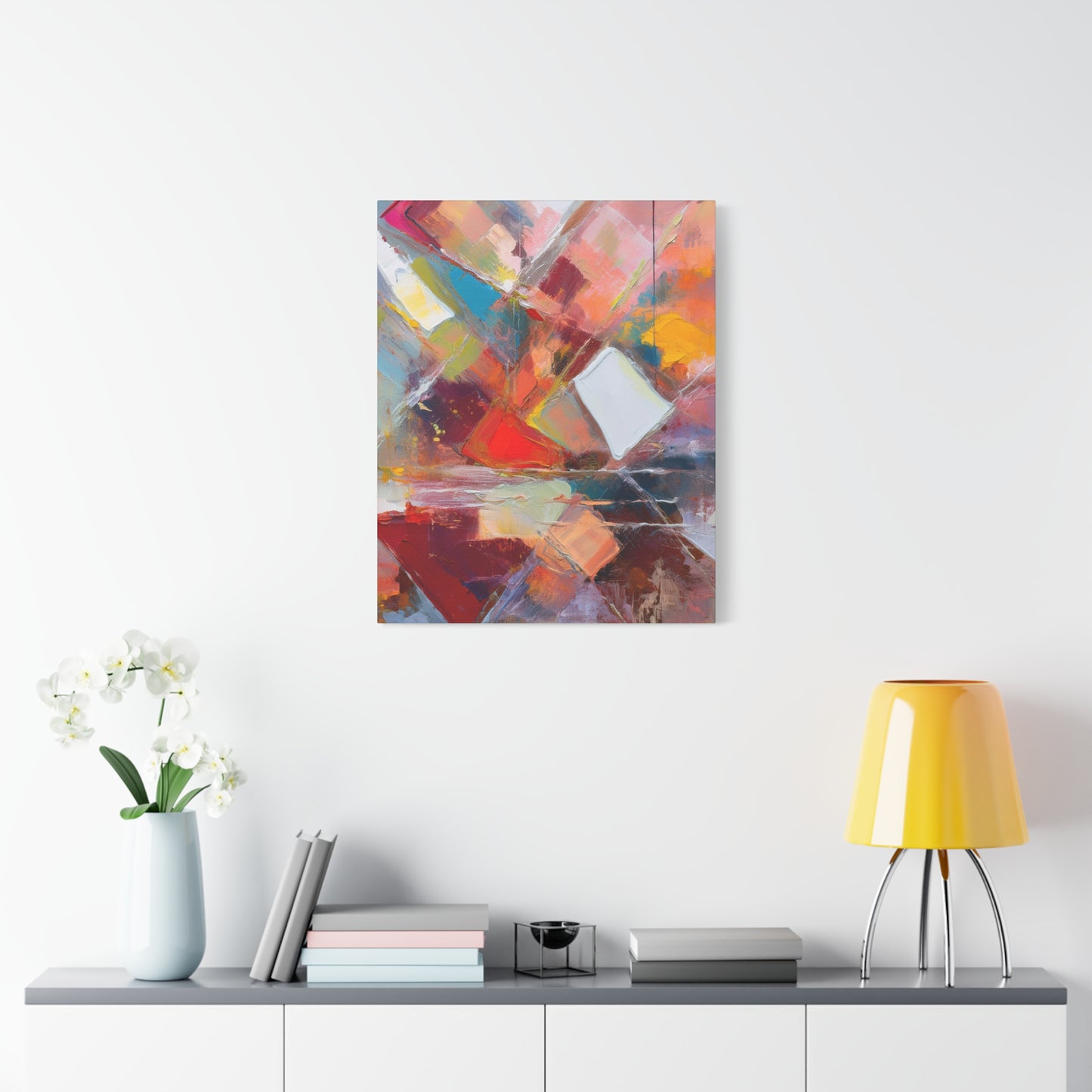 Abstract Oil Painting Print Canvas 20x24,20x30,24x30 24x32,24x36,30x40 32x48,36x48,40x60 Pine-Wood Inner Frame ABS-180