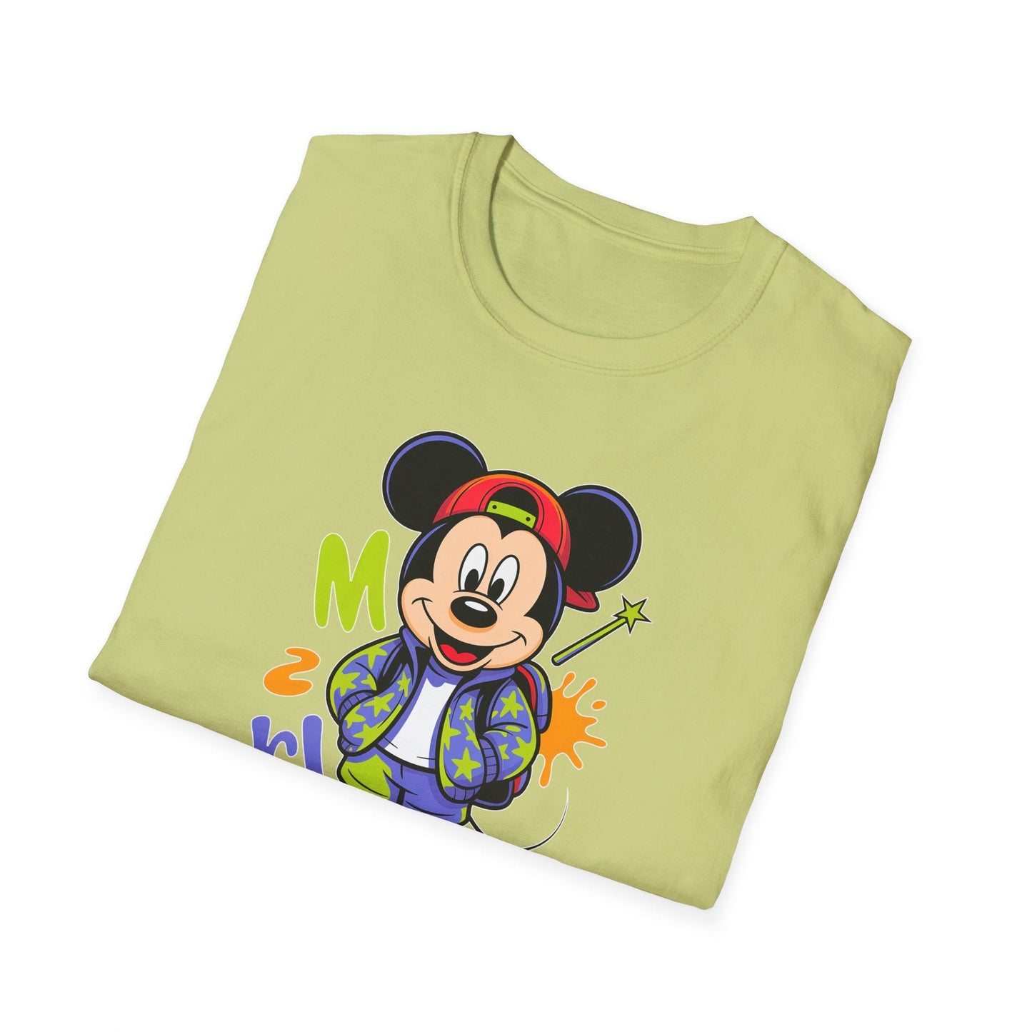 Cartoon T Shirt With Animation Design Unisex Gildan Softstyle 64000 Tee For Funny Animals