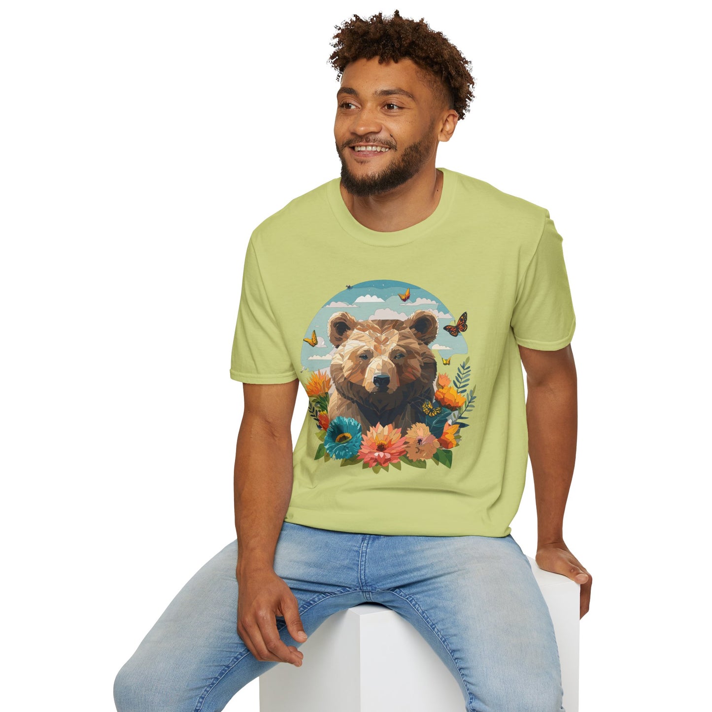 Bear T-Shirt, Teddy Bear T Shirt, Shirt with Bear, Shirt with Animal - 4