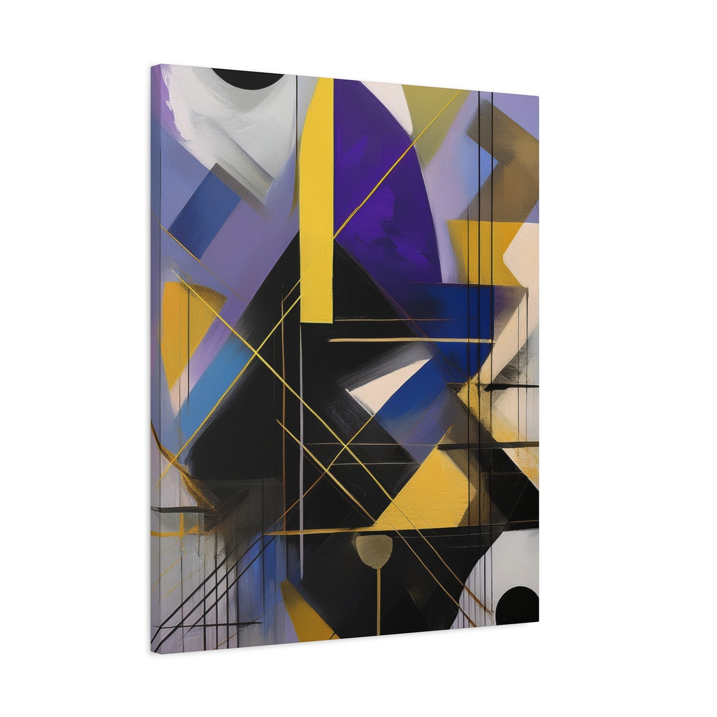 Purple Abstract Painting Print Canvas 20x24,20x30,24x30, 24x32,24x36,30x40, 32x48,36x48,40x60 Pine-Wood Inner Frame ABS-33
