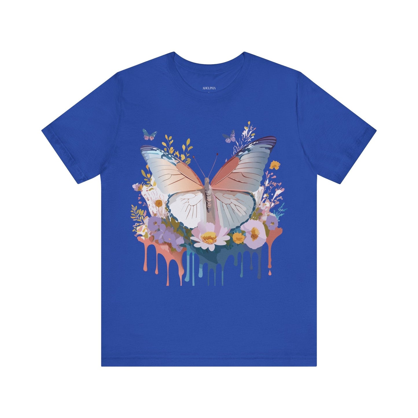 Adelpha Butterfly Graphic T Shirt Unisex Vintage Inspired Short Sleeve Tee