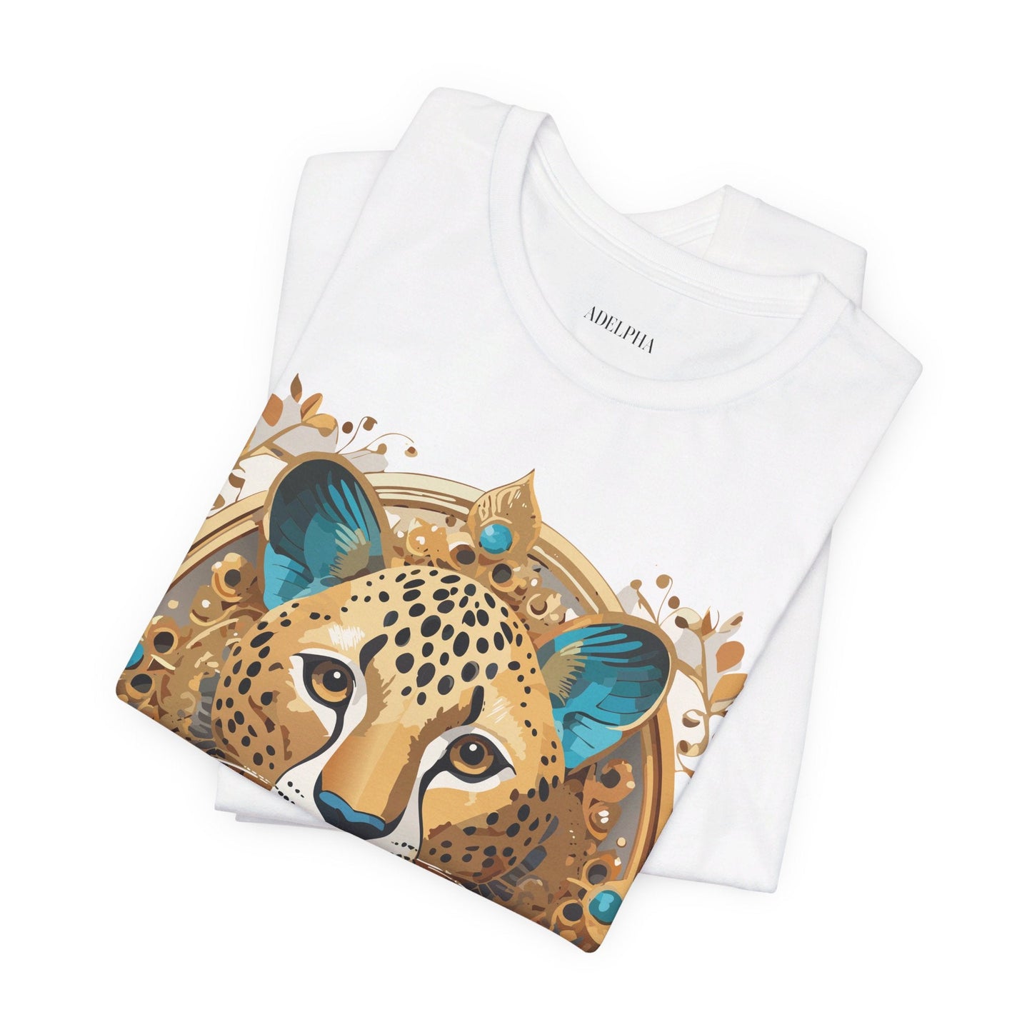 Medallion Shirt Graphic Tee Unisex Short Sleeve Vintage Inspired Artwork By Adelpha