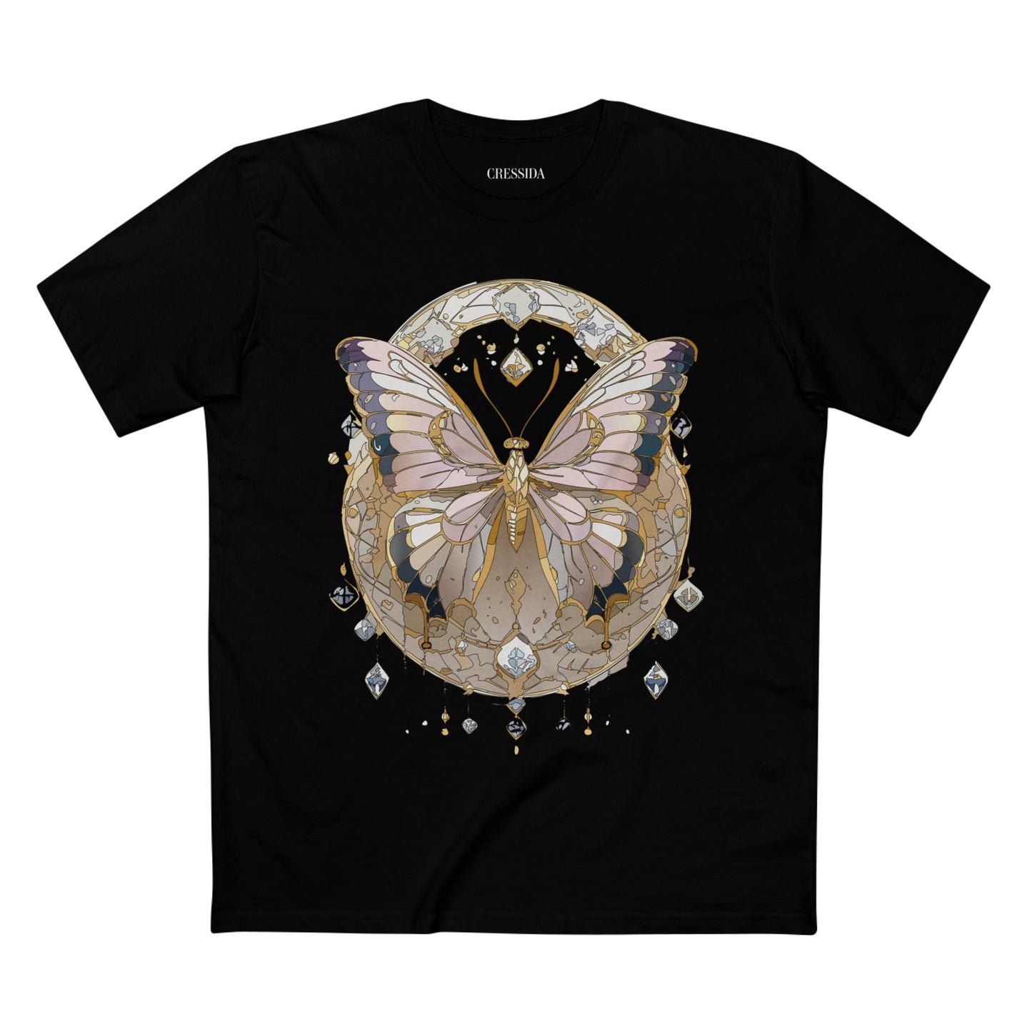 Butterfly Graphic Design Unisex 100 Cotton Tee 1
