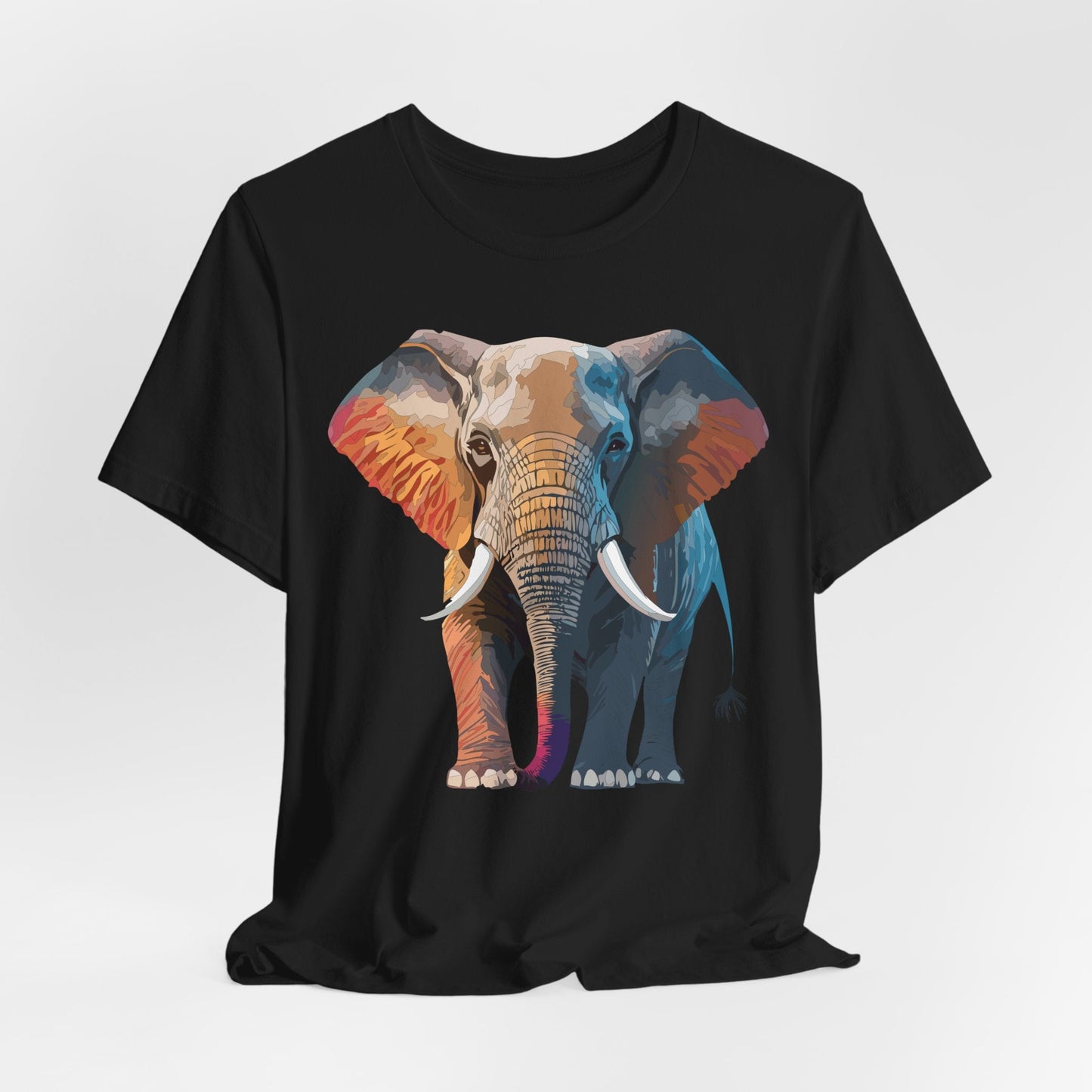 Unisex Animal Shirt With Animals Art Design Graphic Tee Short Sleeve Wild Animals