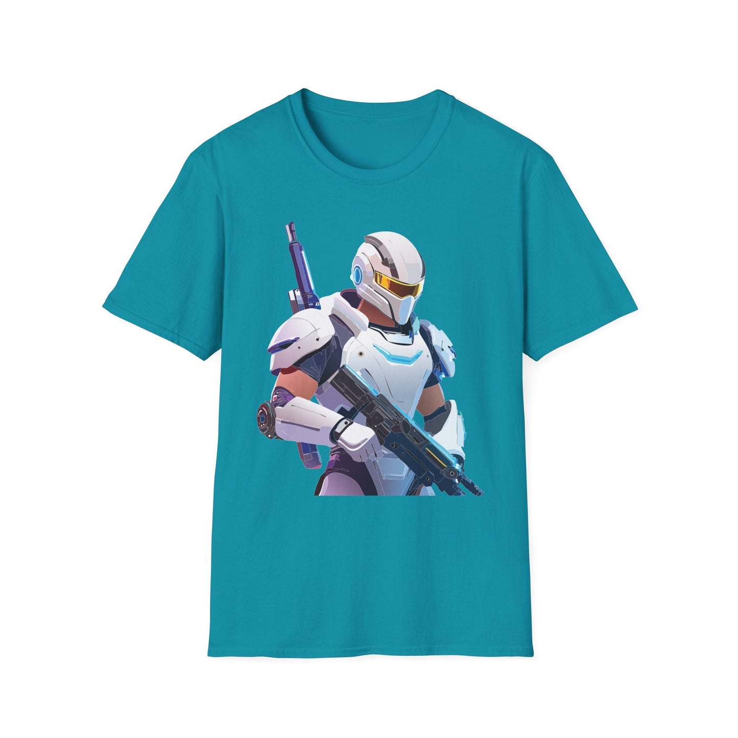 Robocop T Shirt Unisex Softstyle 64000 Gildan 100 Percent Ring Spun Cotton Graphic Tee