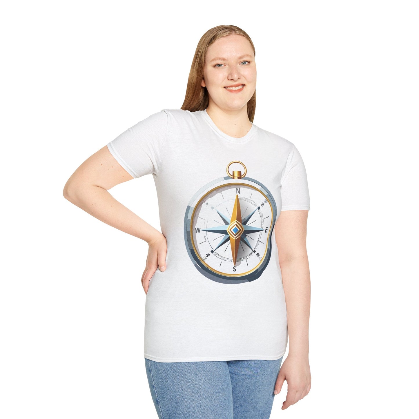 Compass Navigator Graphic Tee Unisex 100 Cotton 11