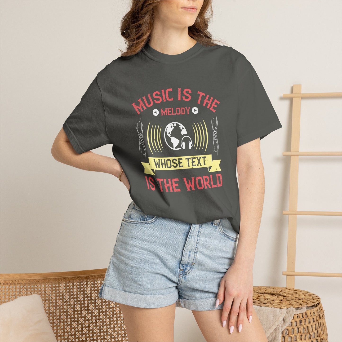 Music Graphic Design Unisex Cotton T-shirt m33