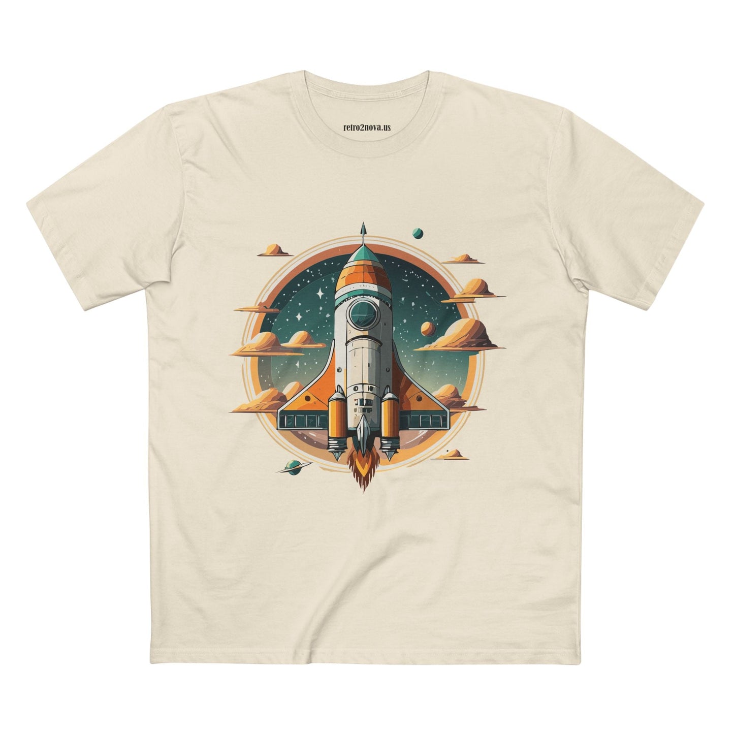 Cosmos Shirt Unisex Premium Cotton Tee With Original Art Design By Retro2Nova Collection
