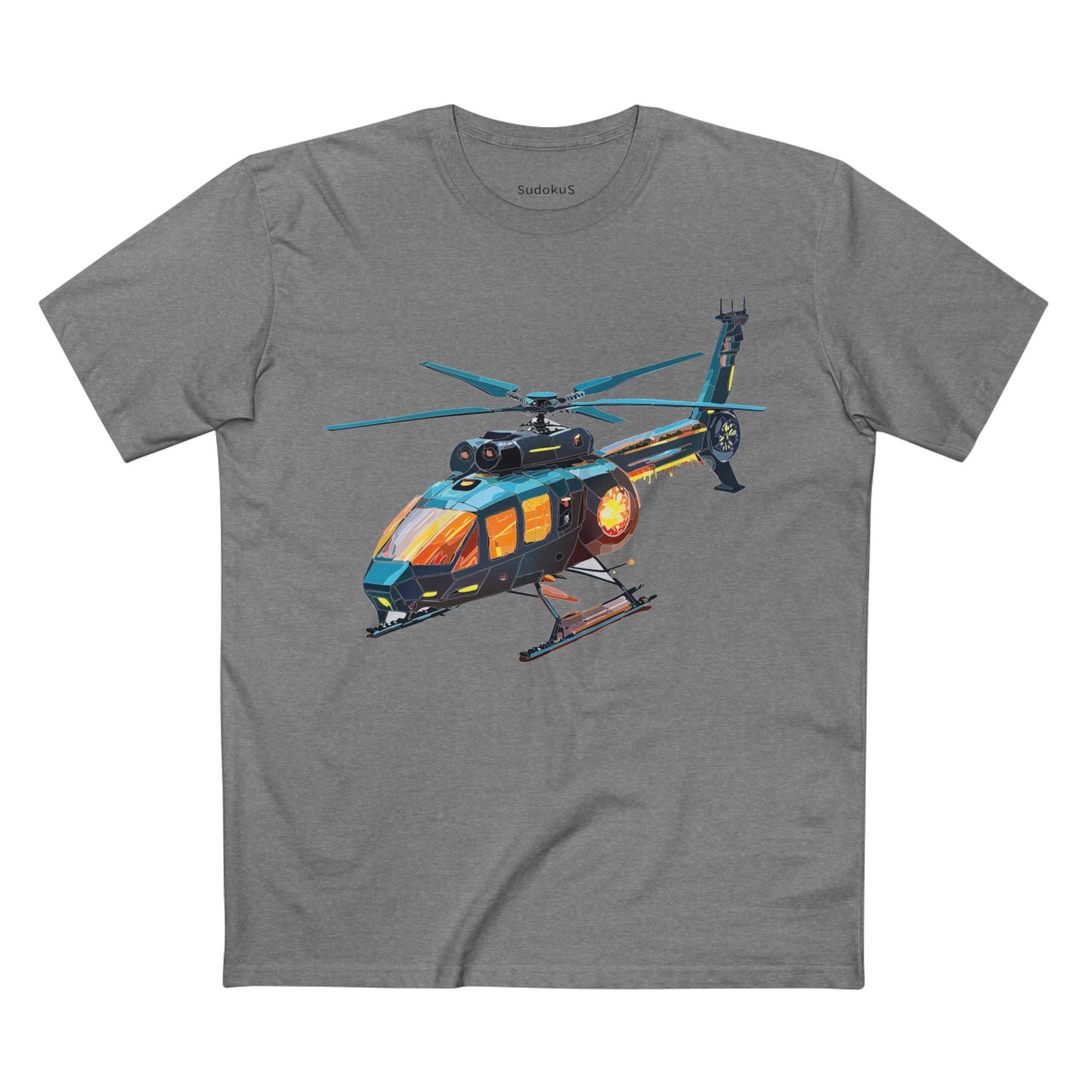 Chopper Graphic Unisex 100 Cotton Staple Tee 2