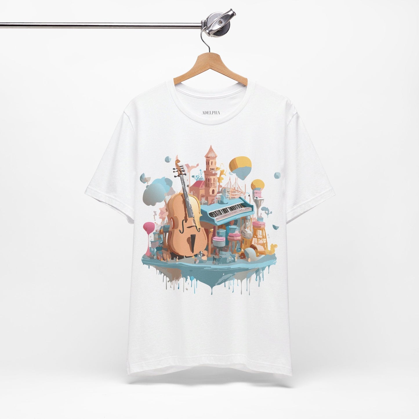 Adelpha Graphic Tee Unisex Short Sleeve Art Design Shirt Vintage Inspired Artwork Premium Quality