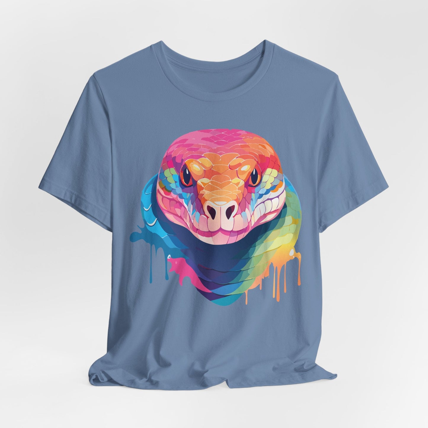 Unisex Animal Shirt With Art Design Wild Animals Graphic Print Casual Short Sleeve Tee