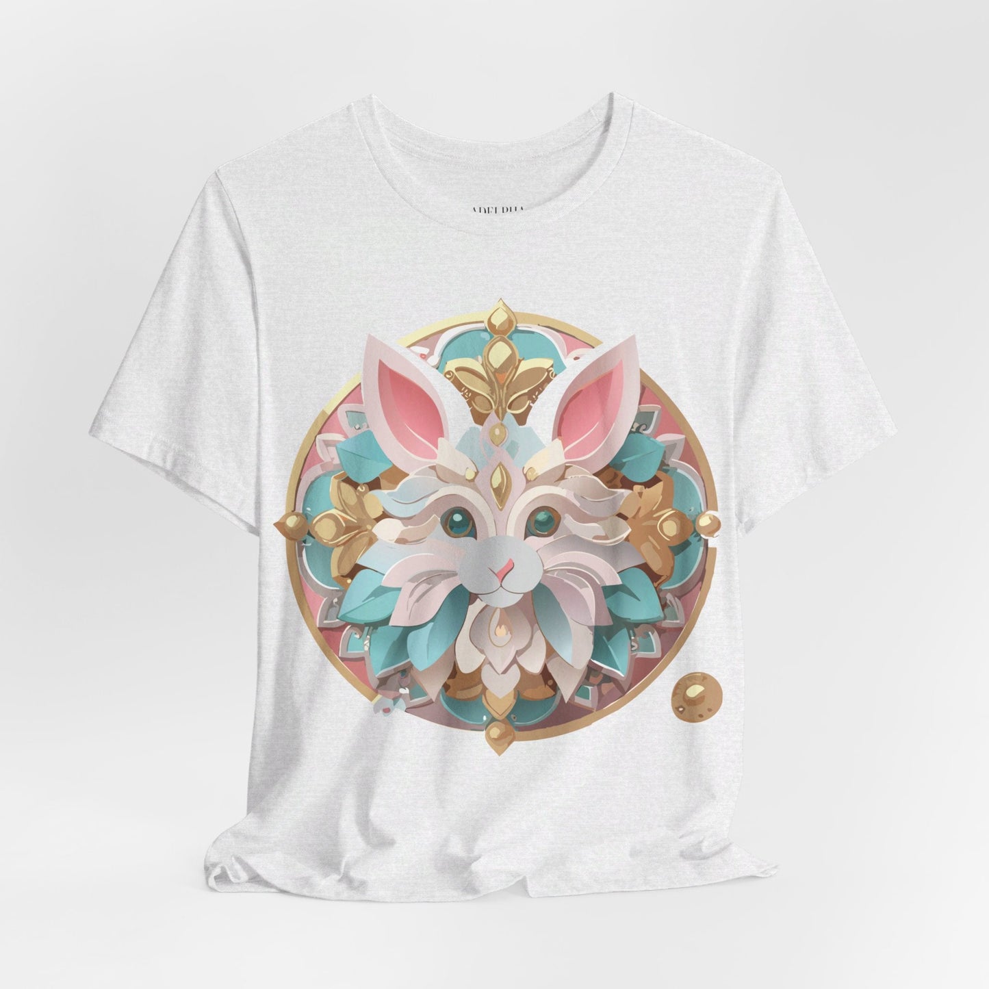 Medallion Graphic Unisex 100 Cotton Vintage Animal Medal Artwork Tee 88