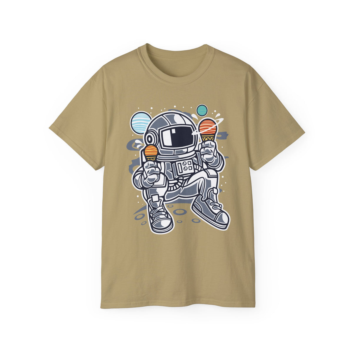 Astronaut Cosmos Graphic Tee Unisex 100 Cotton Gildan T-Shirt