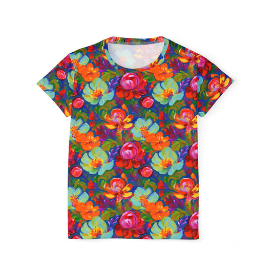 Floral Print Shirt, Shirt with Flowers