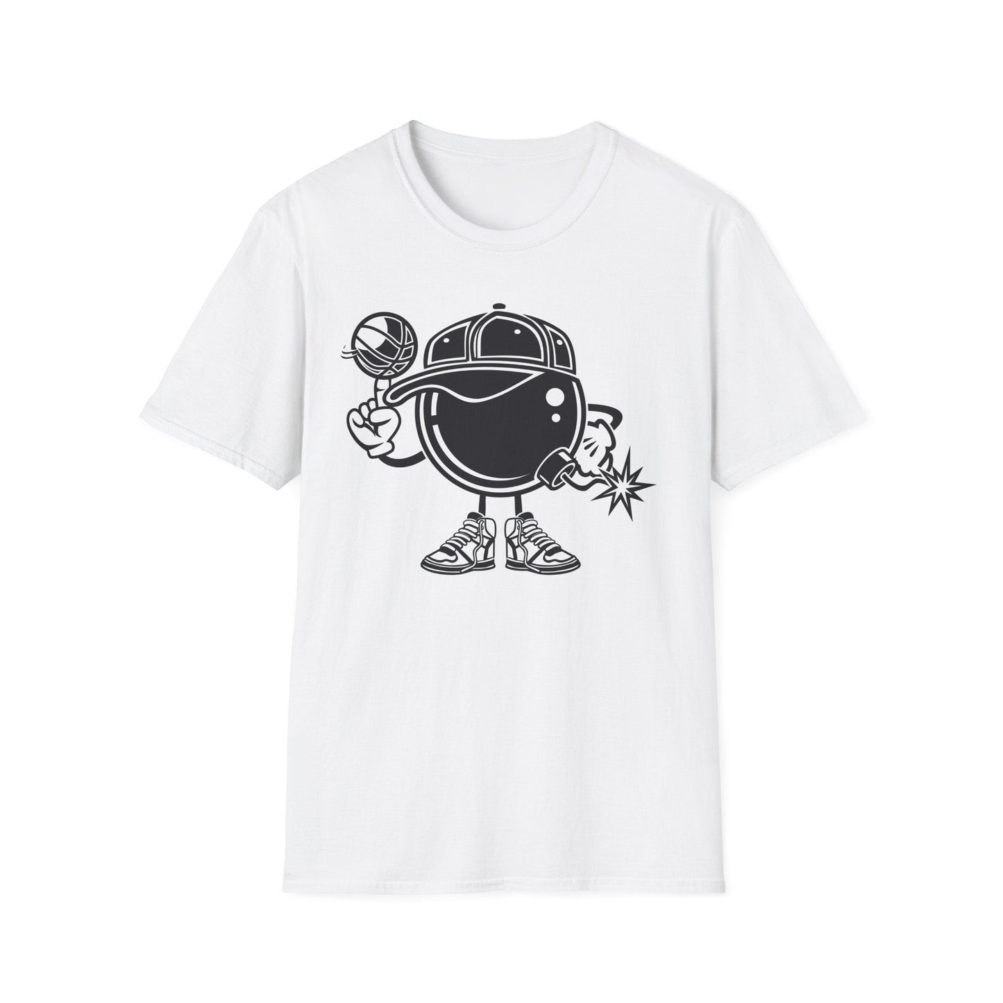 Cartoon Animation T Shirt Unisex Funny Tee Gildan Softstyle 100 Percent Cotton Comfort