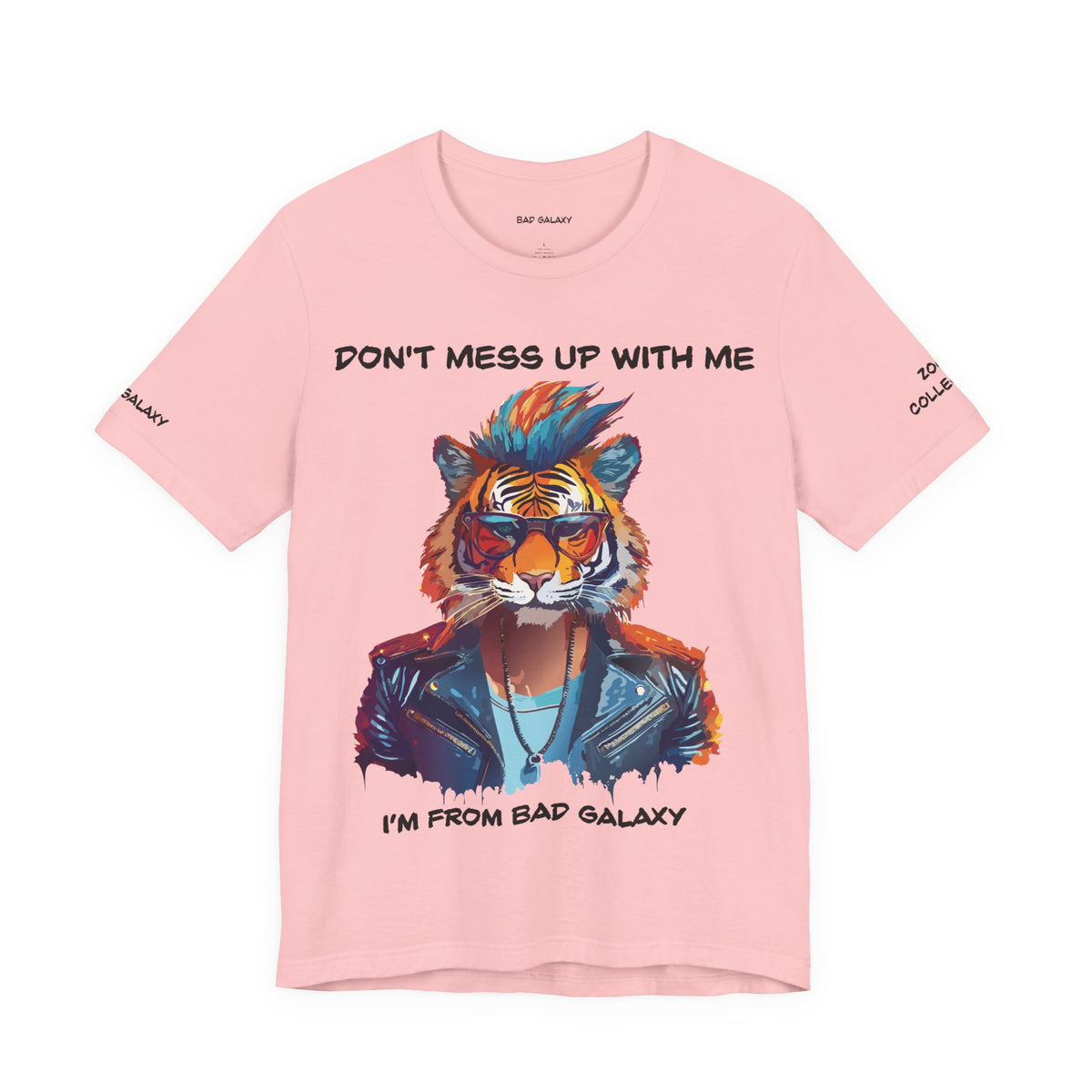 Animal Graphic Unisex Cotton Bella+Canvas Tee with Art Design b7
