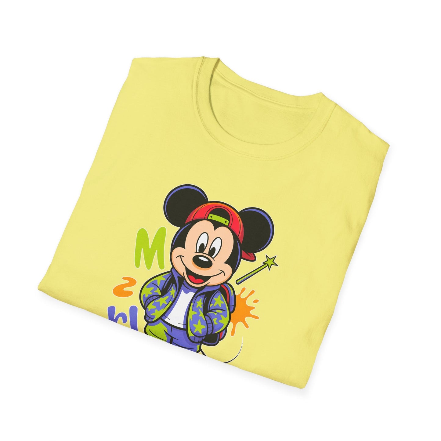 Cartoon T Shirt With Animation Design Unisex Gildan Softstyle 64000 Tee For Funny Animals