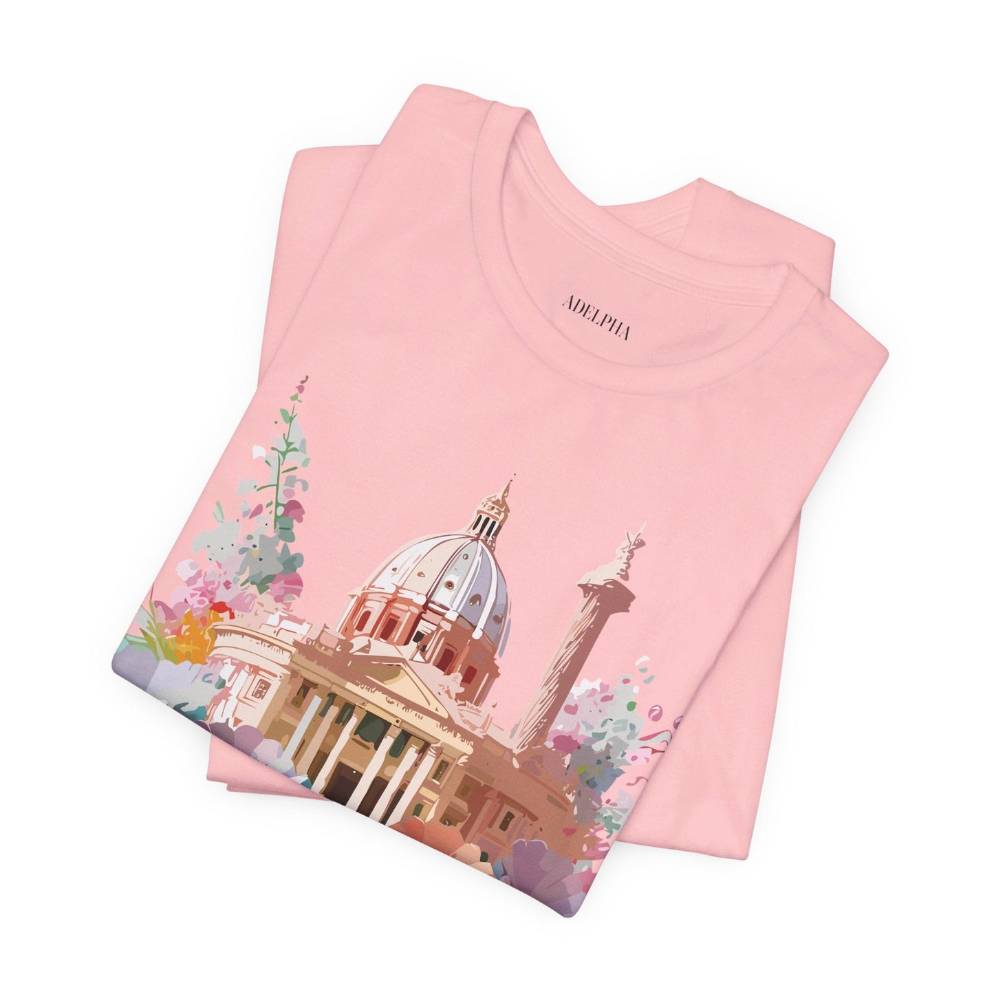 Unisex Rome Graphic Tee Tourist Shirt Adelpha Vintage Artwork Premium Comfort Everyday Wear