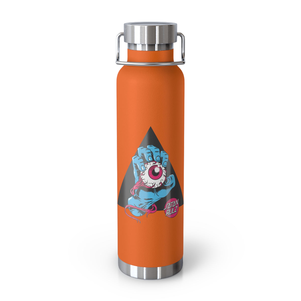22oz Copper Insulated Water Bottle with Cartoon Design - CV61